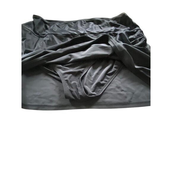 Time And Tru 2 Piece Tankini Snd Swim Skirt Set Black Size XL Beach Summer Cute - Picture 13 of 16